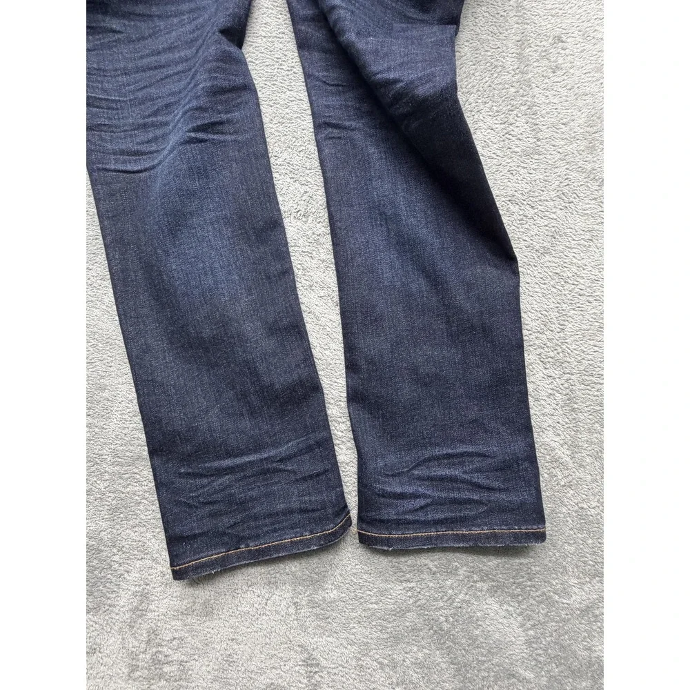 True Religion Geno Jeans‎ Mens Measured 33x34 Blue Tapered Slim Stretch Denim